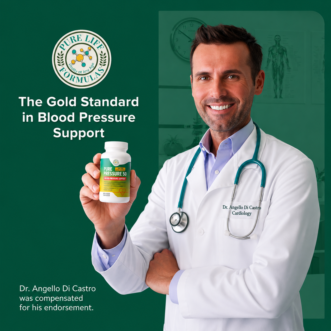 What's Inside Pure Pressure 50 - Beet Root, Hawthorn Berry and Magnesium Ingredients